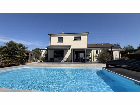 viager occupé monsieur 77 ans dame 72 ans - maison contemporaine piscine vue panoramique