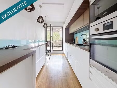 appartement familial de 88 m² avec sa vue exceptionnelle en plein coeur du parc des coudra