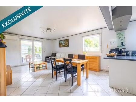 appartement 2 chambres avec jardin et garage à mondorff