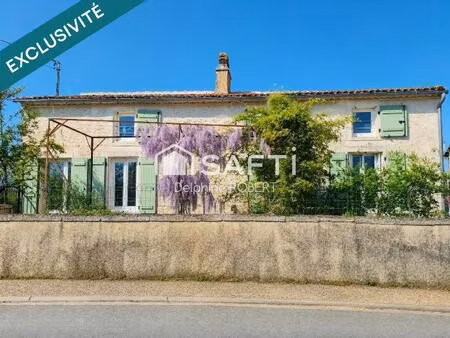maison en pierre de 125m² - 3 chambres - 1 bureau