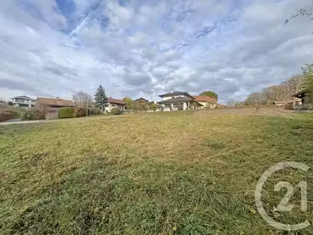 terrain à vendre - 1006 m2 - margencel - 74 - rhone-alpes