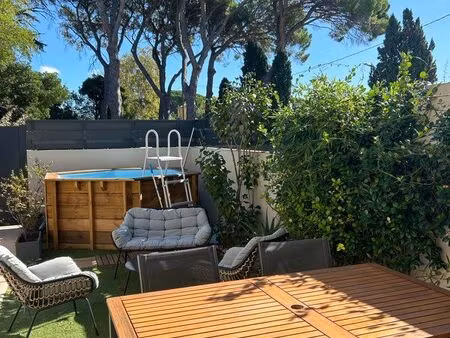 maison 3 pièces – le crès – 63 m² – jardin & stationnements – dpe a