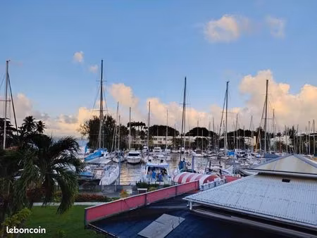 t3 meublé de 45 m² – 2 chambres – pointe du bout (les trois-îlets)