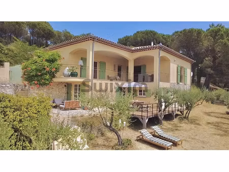 sur les hauteurs d'anduze  villa avec vue exceptionnelle et