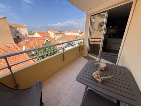 vente appartement 1 pièce 21 m² valras-plage (34350)