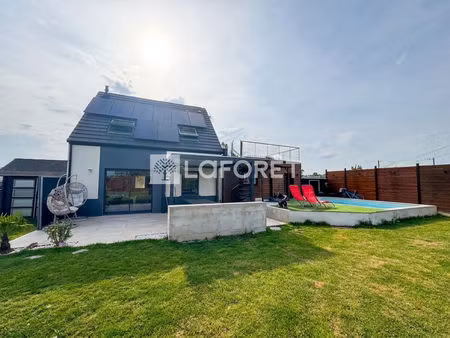 pavillon individuel en semi plain-pied - 116m² - 4ch - 2sdb