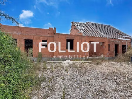 a vendre - lot de 2 maisons à terminer - quettetot