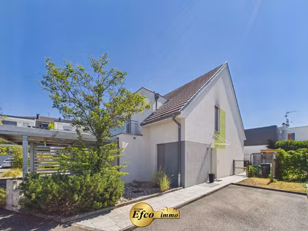 maison bbc 4 pièces avec jardin  garage et carport à rosenau