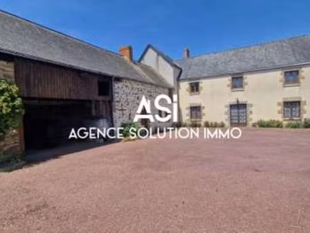 vente maison à saint-germain-de-coulamer (53700) : à vendre / 81m² saint-germain-de-coulam