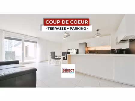 coup de coeur : app 4p + terrasse + parking