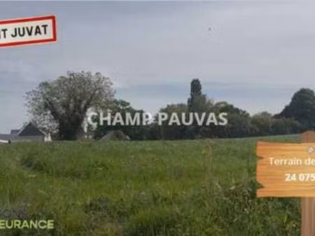 vente terrain à saint-juvat (22630) : à vendre / 535m² saint-juvat
