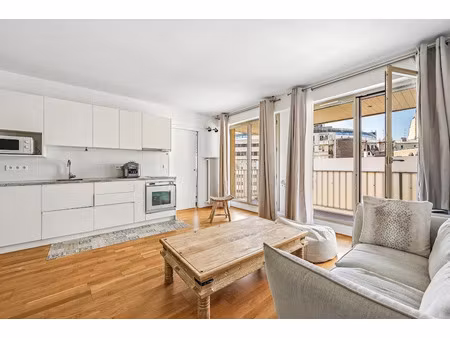 location meublée appartement 3 pièces 55 m² à paris 16ème (75016)  2 800 €