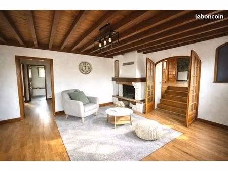 ? maison 160 m² semi-meublée – 4 chambres – terrasse – garage – belvis