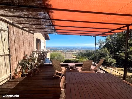 villa cadre champêtre forêt attenante vue sur alpes et vallée
