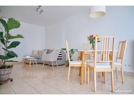 appartement f3 entièrement rénové /équipé/meublé avec terrase garage et cave – huningue – 