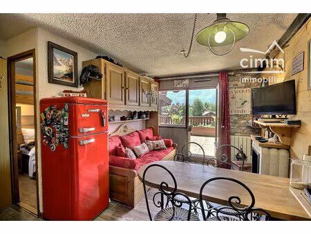 a vendre appartement t2 les carroz d araches