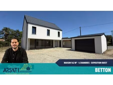 arsati immobilier maison contemporaine neuve en cours de constru