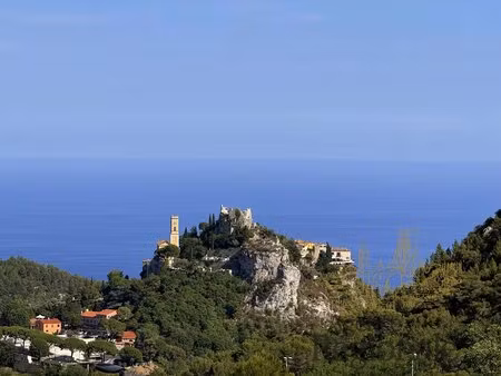 eze : maison 5 pièces  garages  vue mer