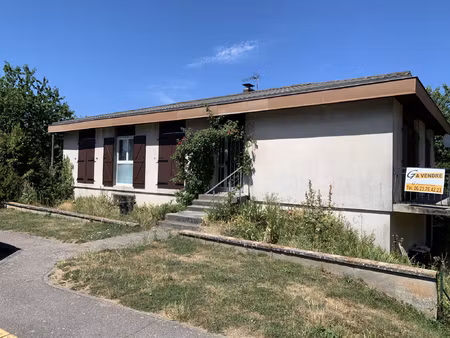 plain pieds de 117 m2 sur sous-sol complet