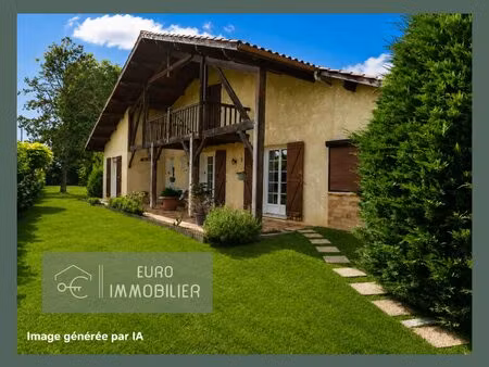 maison landaise - 4 chambres - dépendances - les landes (40) -