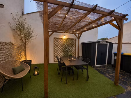 vente maison dompierre sur mer  91m² 4 pièces 320 000€ avec terrasse