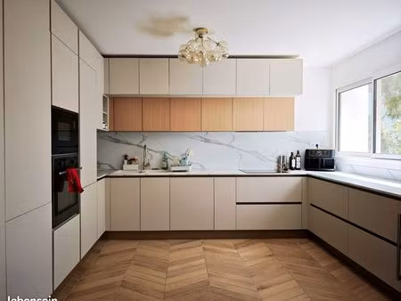 t4 105m2 + terrasse - refait à neuf - parc berger