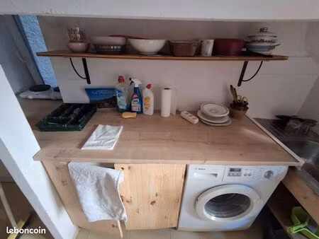 studio en rez de chaussée sur cour