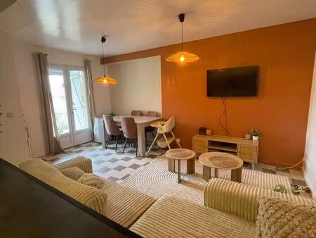appartement rez-de-jardin 2 chambres – 50 m² – andeville