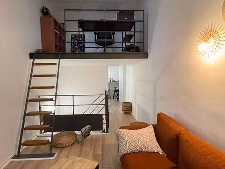 t2 41 63 m² – hyper centre belleville – balcon + mezzanine + local privatif