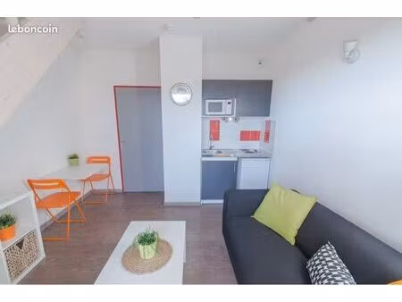 2 pièces duplex avec parking et balcon