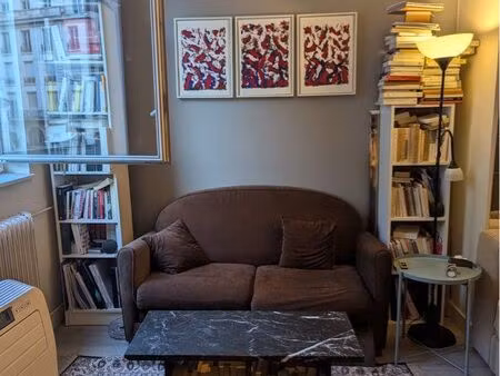 sous-location studio — 1er septembre à 31 décembre