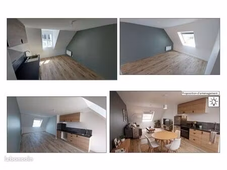 appartement t3 62m²
