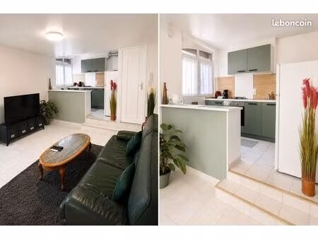 maison meublée t2 en duplex – 49 m² – jardin & parking privé – montargis