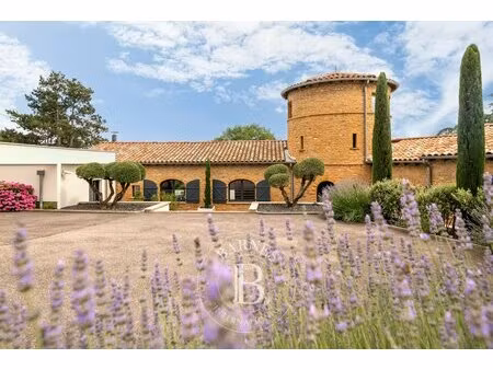 limonest - propriété d'exception d'environ 513 m² - terrain de 11101 m² - 5 suites - 1 pis