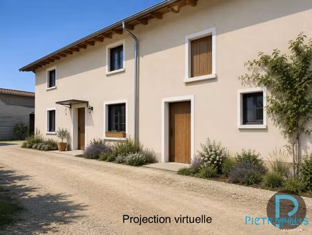 maison de village à rénover – centre de saint-marcel 01390
