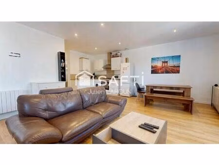 appartement t4 rénové – vendu meublé – investissement locatif
