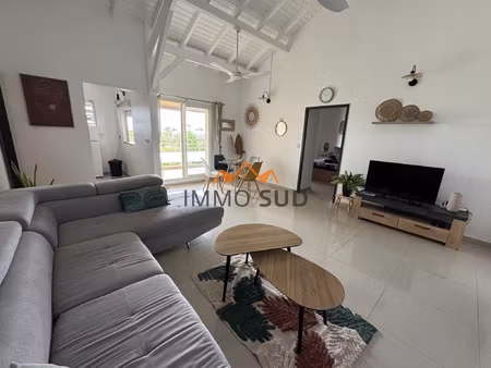 appartement t2 meuble - 56 m2 le gosier + citerne res privee