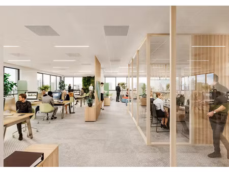 location bureau 3983 m² à villeurbanne (69100)