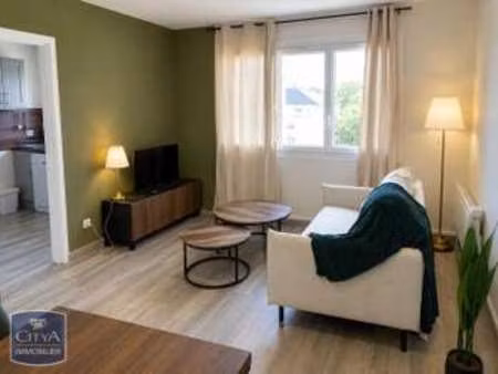 location appartement 2 pièces meublé au mans rubillard - chasse royale (72000) : à louer 2