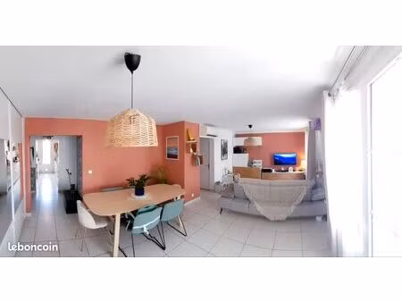 bel appartement - t3 rénové a 300m de la plage rive droite