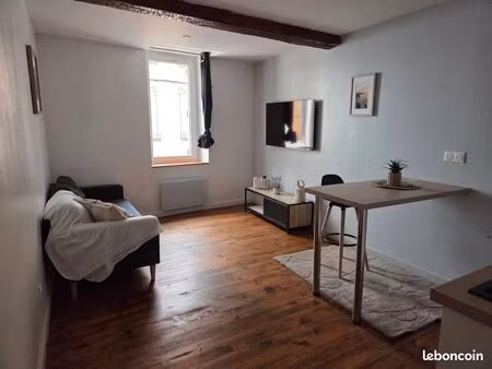 t2 meublé de 35m² - centre ville - pamiers