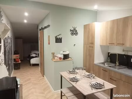 appartement 40m2 entièrement meublé  location courte et moyenne durée