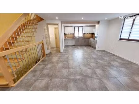 maison de ville bi-famille appartement triplex droit f5 103m2 hindisheim garage pac aquath