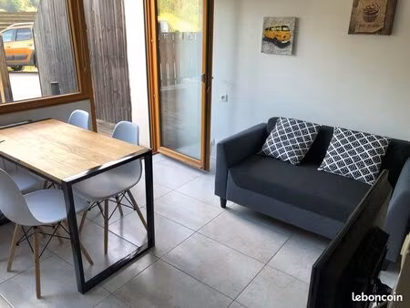 location meublée - t1 bis avec terrasse