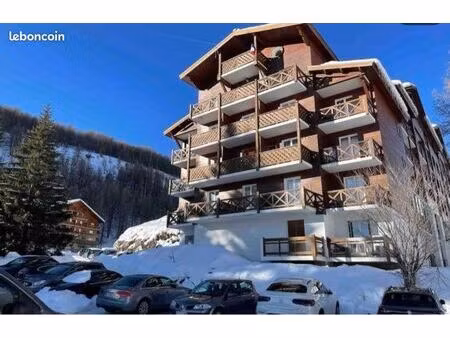 location appartement studio meublé à l’année  la foux d’allos