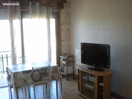 monistrol s/loire appart t3 + garage + parking + balcon