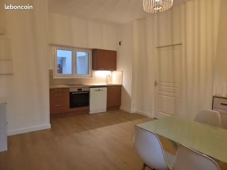 studio meublé équipé chauffage inclus