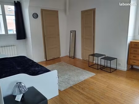 2 pièces meublées 27 m2 hyper centre ville rue roncières