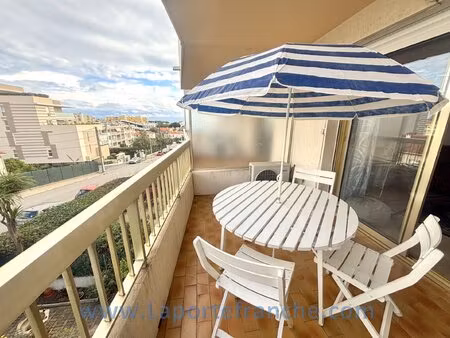 cros de cagnes proche plage appartement lumineux 2p 60m2 terrasses parking