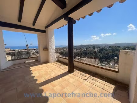 haut de cagnes maison terrasse vue mer